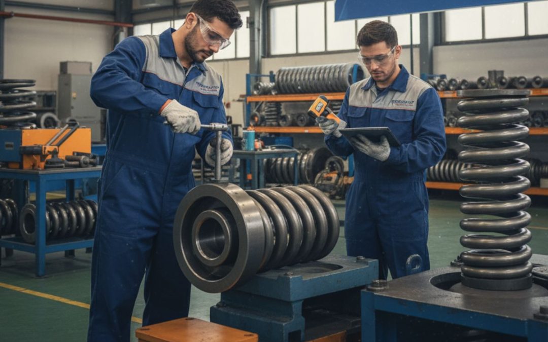 Mantenimiento de resortes industriales: buenas prácticas para prolongar su vida útil
