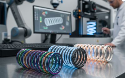 Innovación en resortes industriales: materiales y procesos modernos