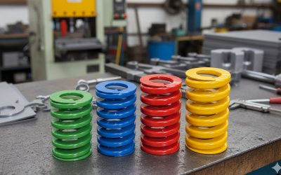 Resortes para troqueles: la clave en procesos de manufactura