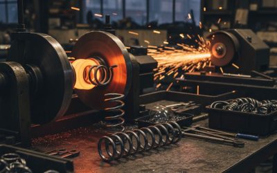 Tipos de acero para resortes industriales y sus aplicaciones